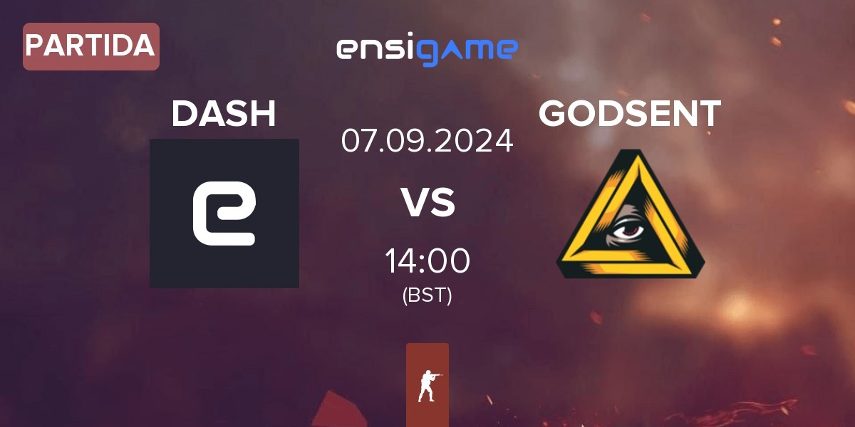 Partida DASH vs GODSENT | 07.09