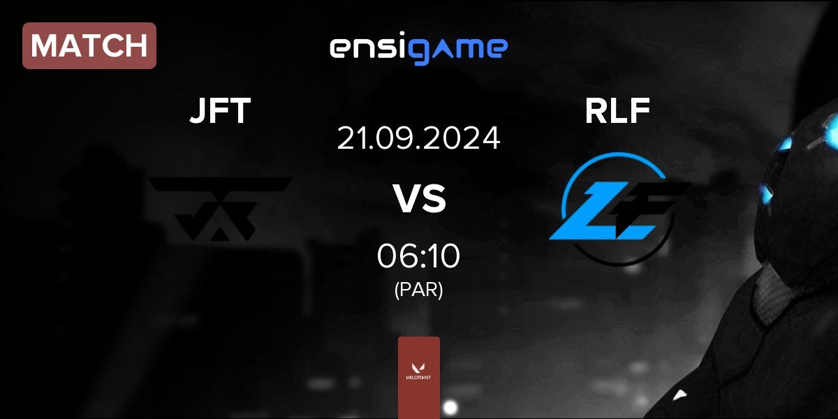 Match JFT Esports JFT vs Rapid Lofi RLF | 21.09