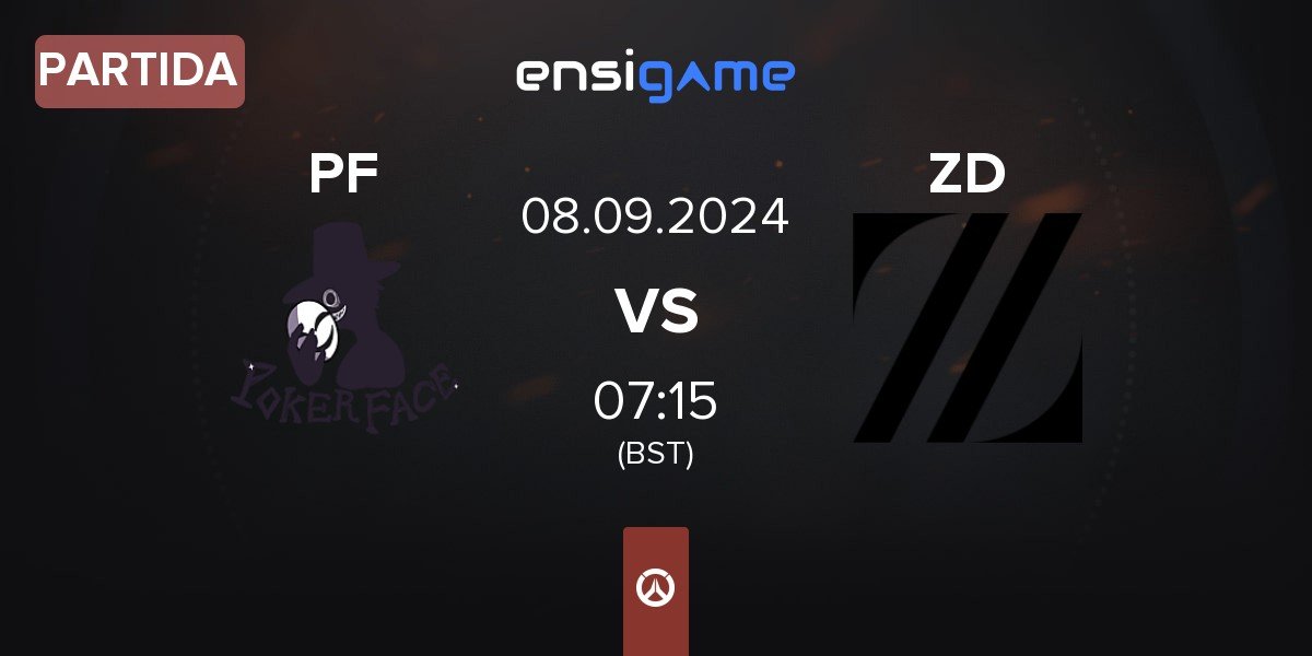 Partida Poker Face PF vs Zeta Division ZD | 08.09