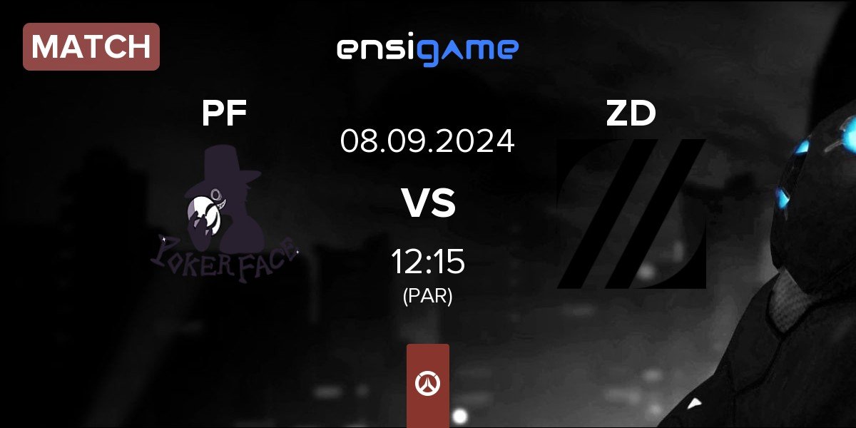 Match Poker Face PF vs Zeta Division ZD | 08.09