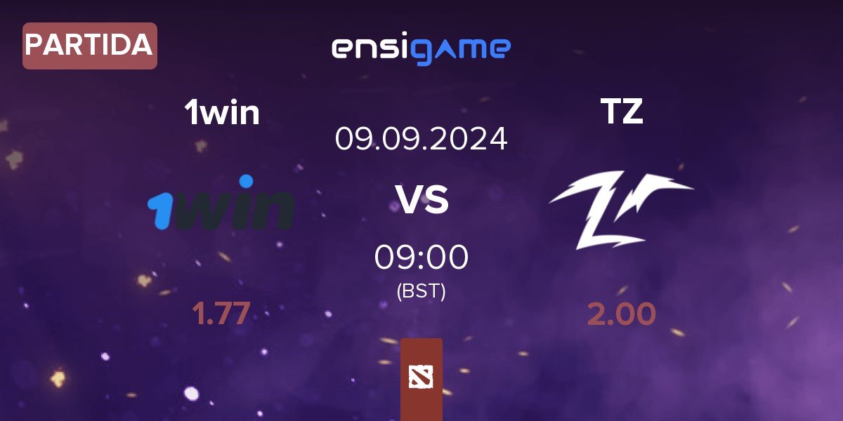 Partida 1win vs Team Zero TZ | 09.09