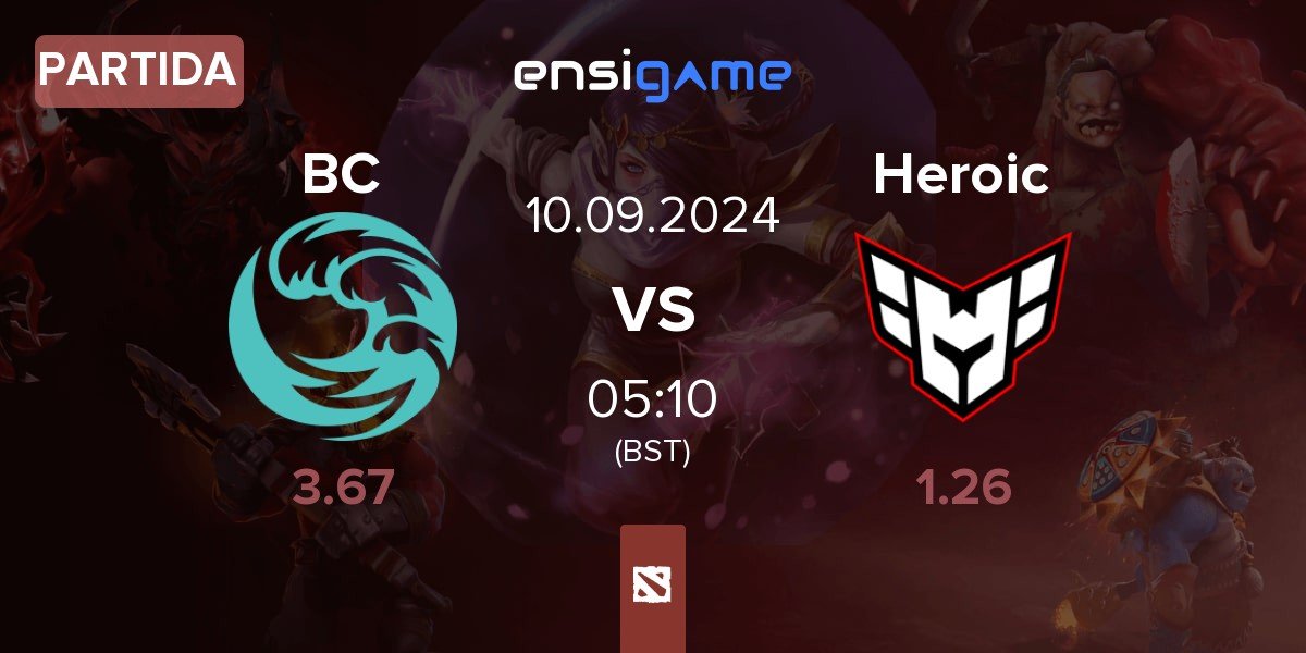 Partida beastcoast BC vs Heroic | 10.09