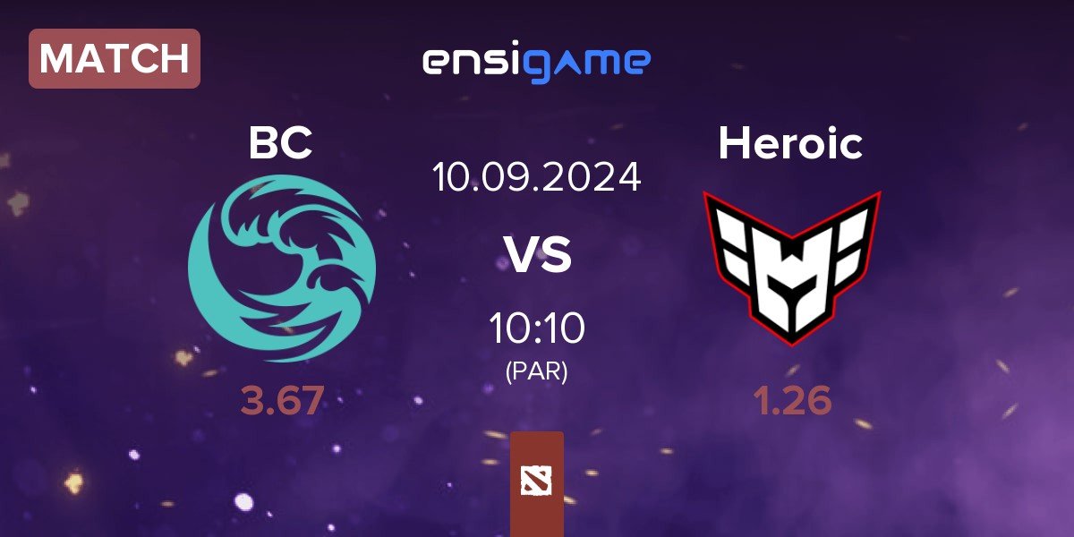 Match beastcoast BC vs Heroic | 10.09