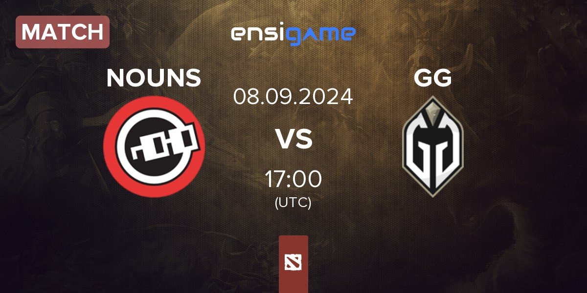 Match nouns NOUNS vs Gaimin Gladiators GG | 08.09