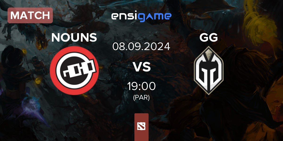 Match nouns NOUNS vs Gaimin Gladiators GG | 08.09