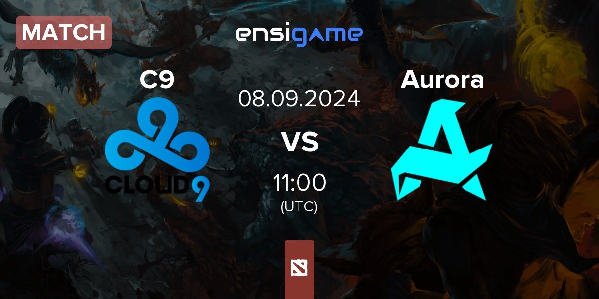 Match Cloud9 C9 vs Aurora | 08.09