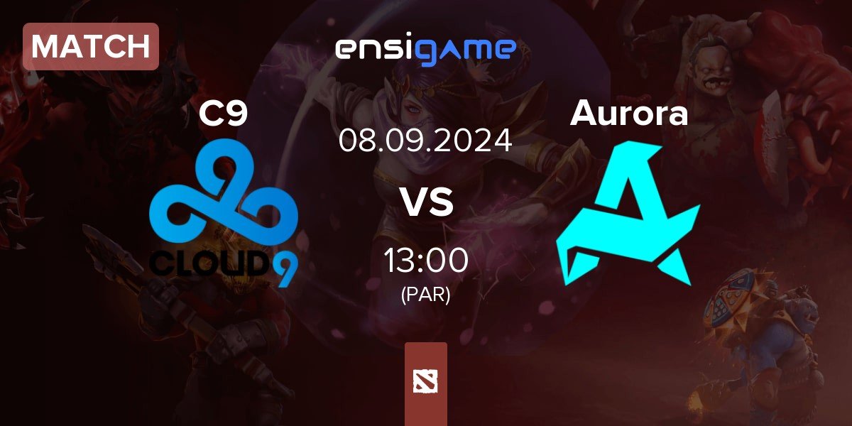 Match Cloud9 C9 vs Aurora | 08.09