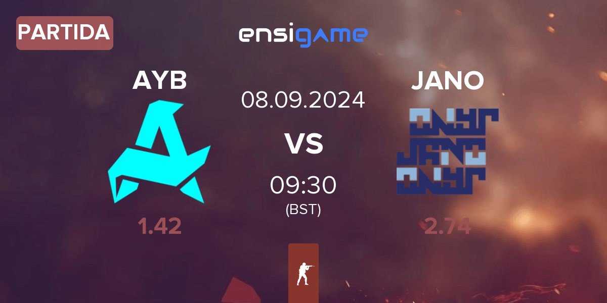 Partida Aurora Young Blud AYB vs JANO Esports JANO | 08.09