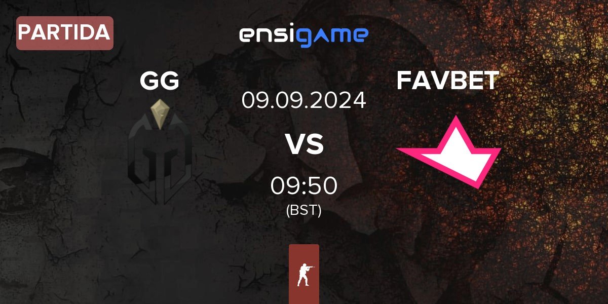 Partida Gaimin Gladiators GG vs FAVBET Team FAVBET | 09.09