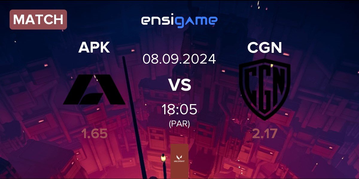 Match Apeks APK vs CGN Esports CGN | 08.09