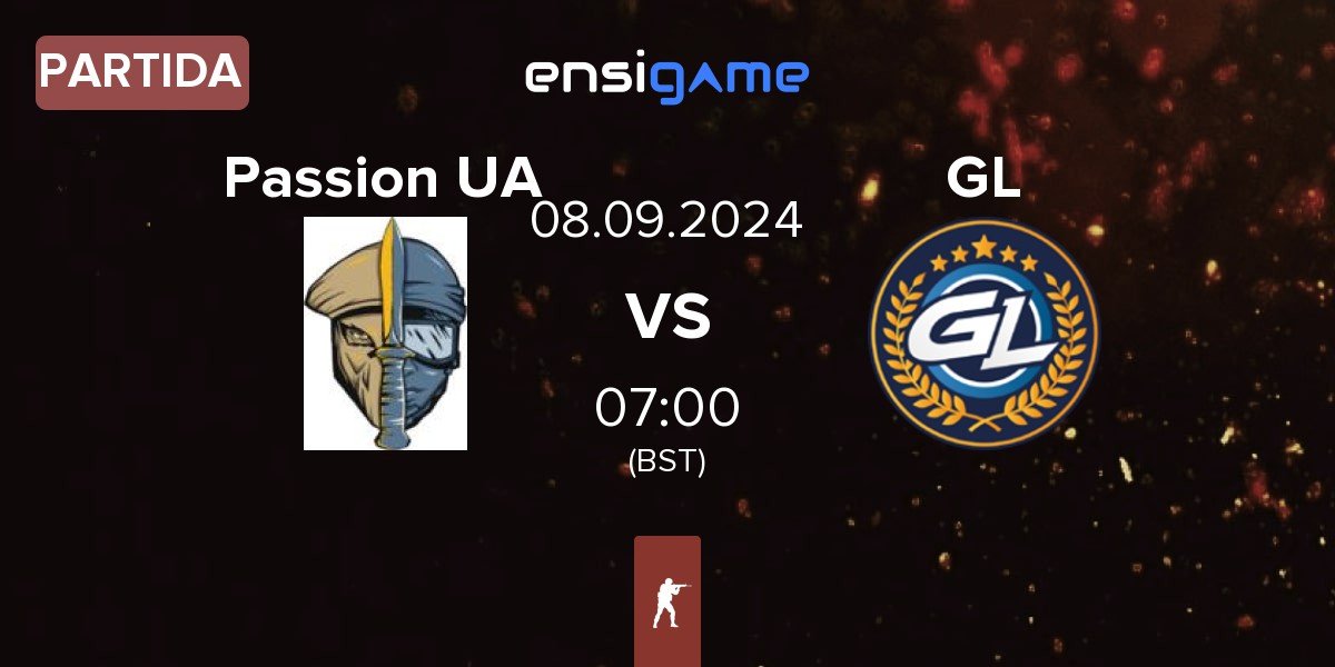 Partida Passion UA vs GamerLegion GL | 08.09