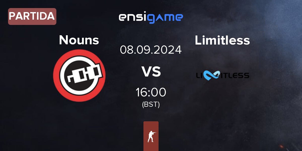 Partida Nouns Esports Nouns vs Limitless | 08.09