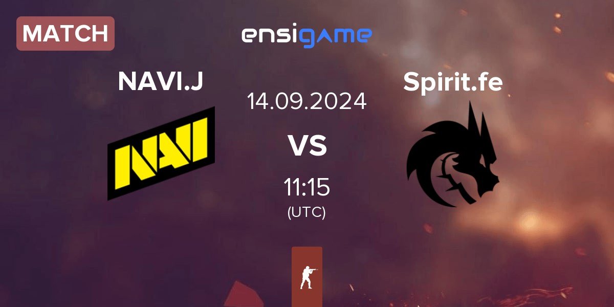 Match NAVI Javelins NAVI.J vs Team Spirit Female Spirit.fe | 14.09