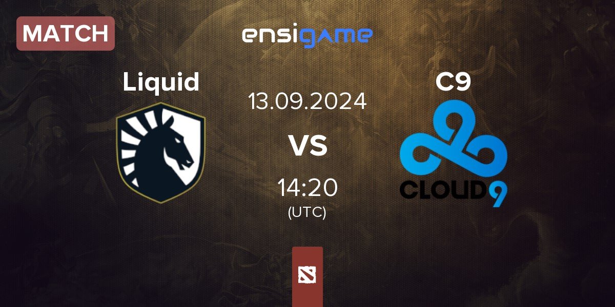 Match Team Liquid Liquid vs Cloud9 C9 | 13.09