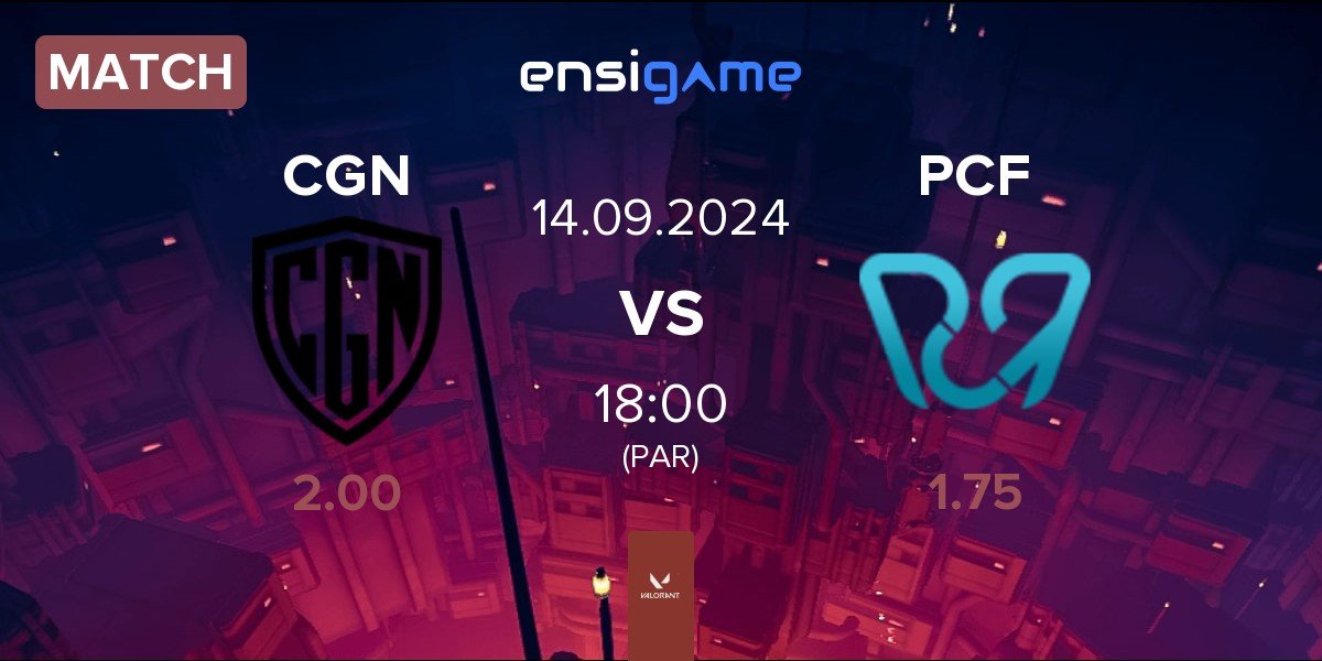 Match CGN Esports CGN vs Pcific Esports PCF | 14.09