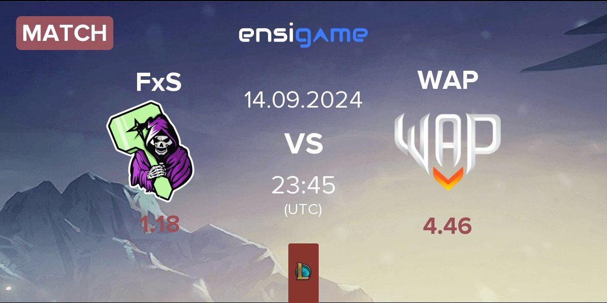 Match Fear x Starforge FxS vs WAP Esports WAP | 14.09