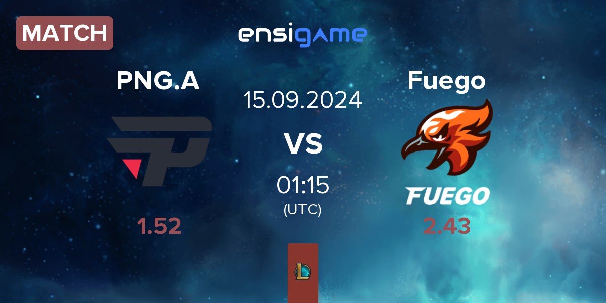 Match paiN Gaming Academy PNG.A vs Fuego | 15.09