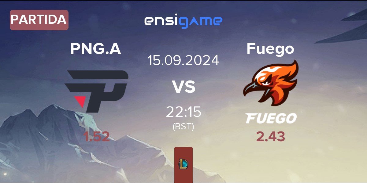 Partida paiN Gaming Academy PNG.A vs Fuego | 15.09