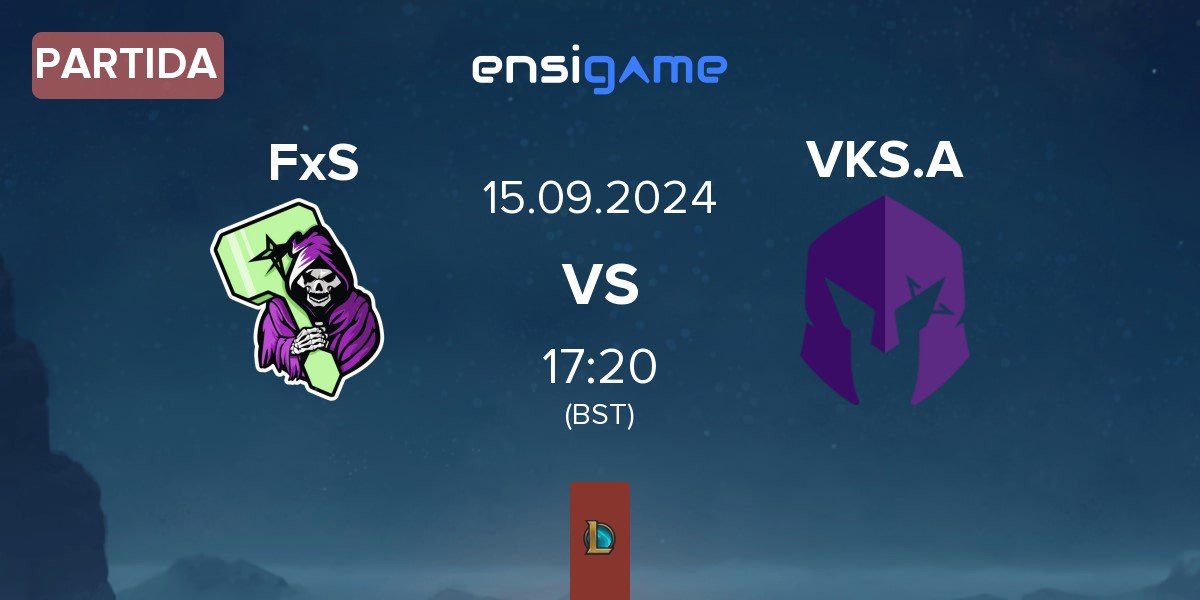 Partida Fear x Starforge FxS vs Keyd Academy VKS.A | 15.09