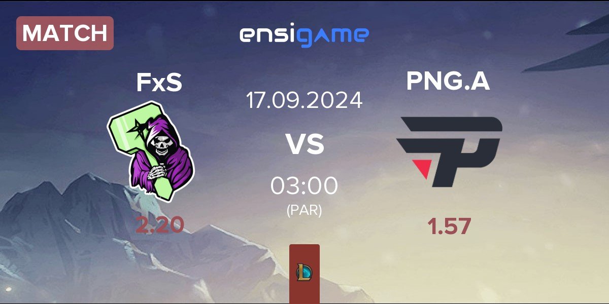 Match Fear x Starforge FxS vs paiN Gaming Academy PNG.A | 17.09