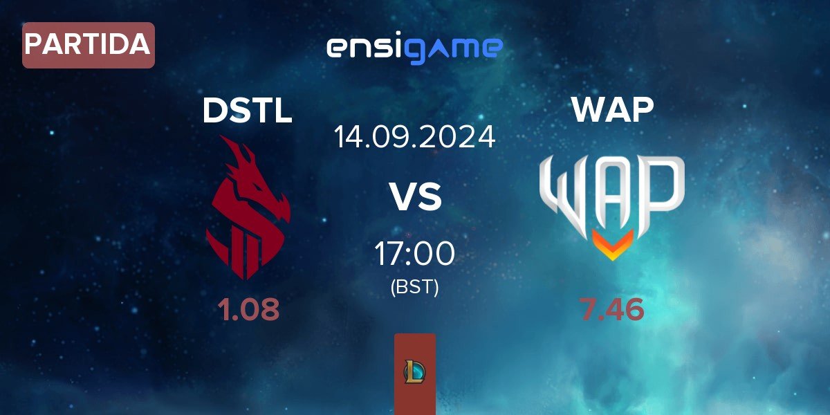 Partida Dragonsteel DSTL vs WAP Esports WAP | 14.09