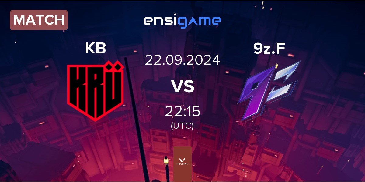 Match KRÜ Blaze KB vs 9z Team Female 9z.F | 22.09