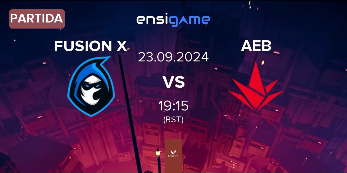 Partida FUSION X vs Akave Esports Black AEB | 23.09