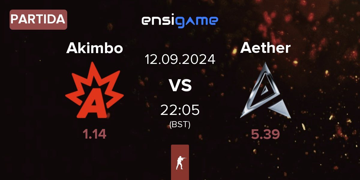 Partida Akimbo Esports Akimbo vs Team Aether Aether | 12.09