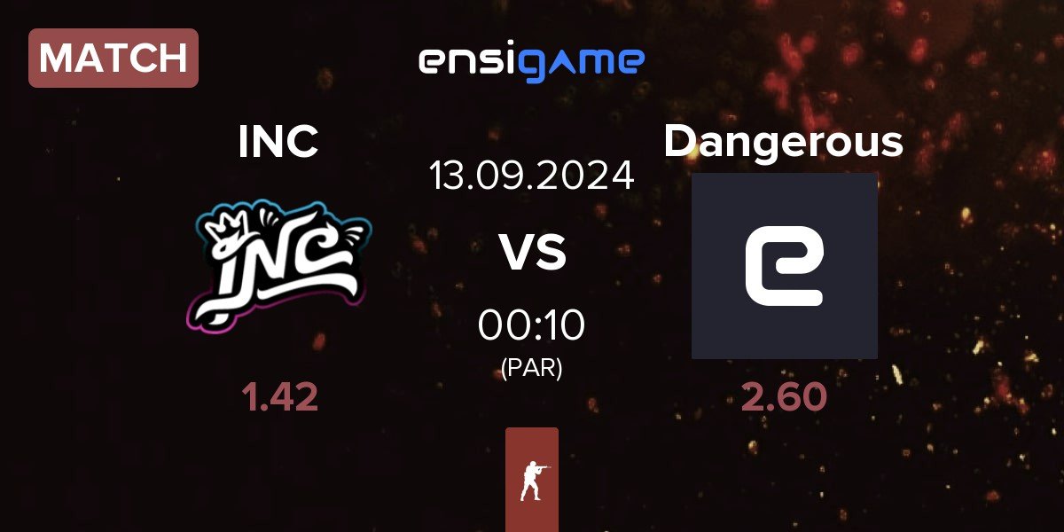 Match InControl INC vs Dangerous | 13.09