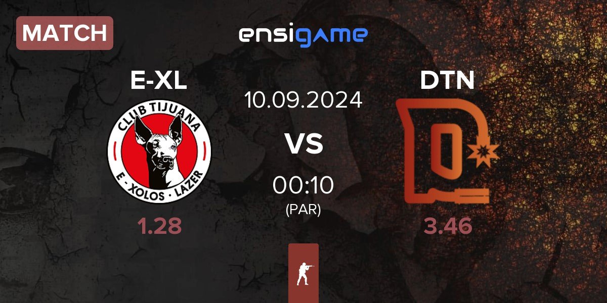 Match E-Xolos LAZER E-XL vs Detonate DTN | 10.09