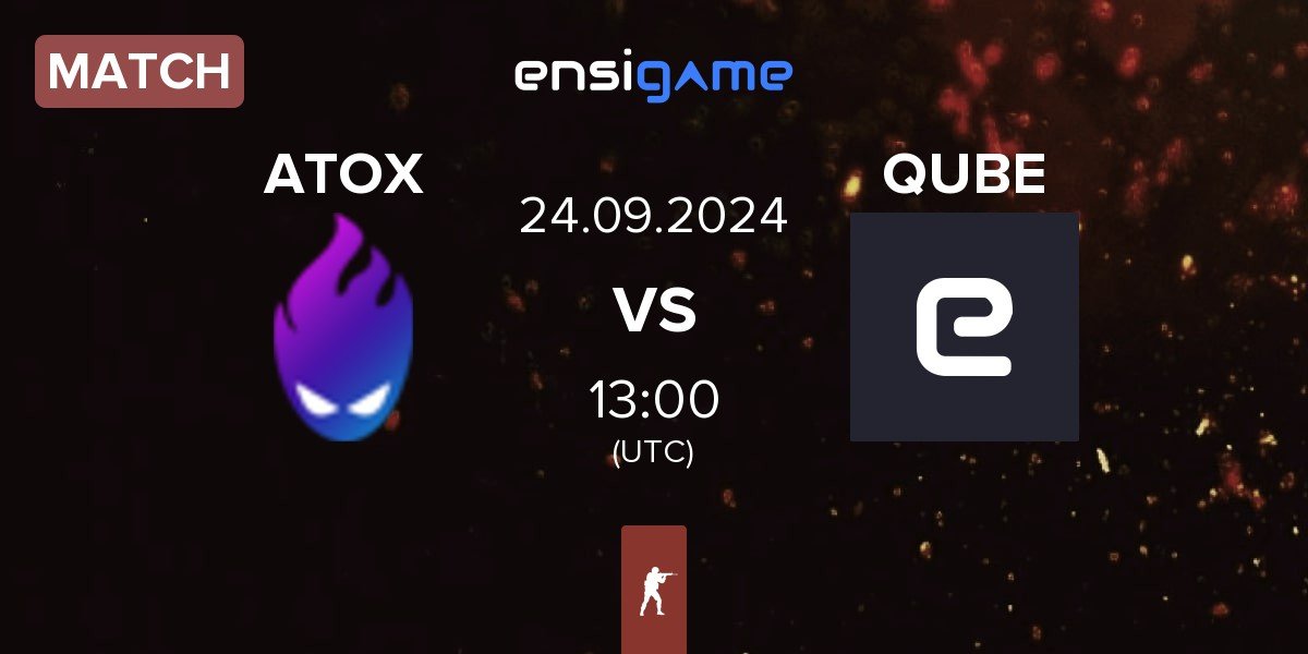 Match ATOX vs The QUBE Esports QUBE | 24.09