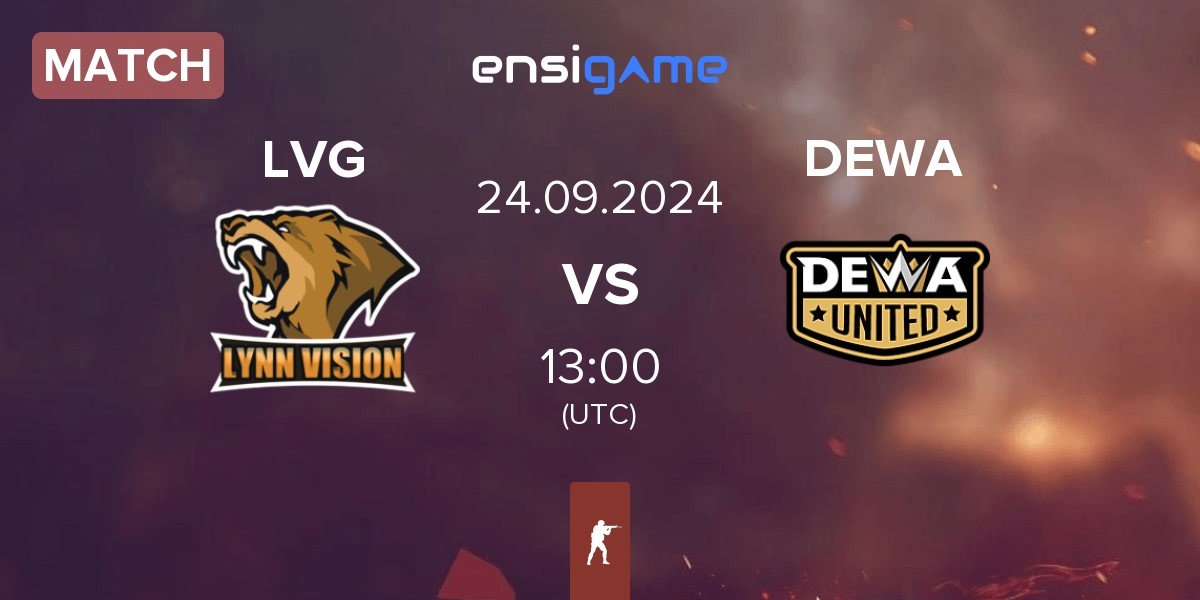 Match Lynn Vision Gaming LVG vs Dewa United DEWA | 24.09