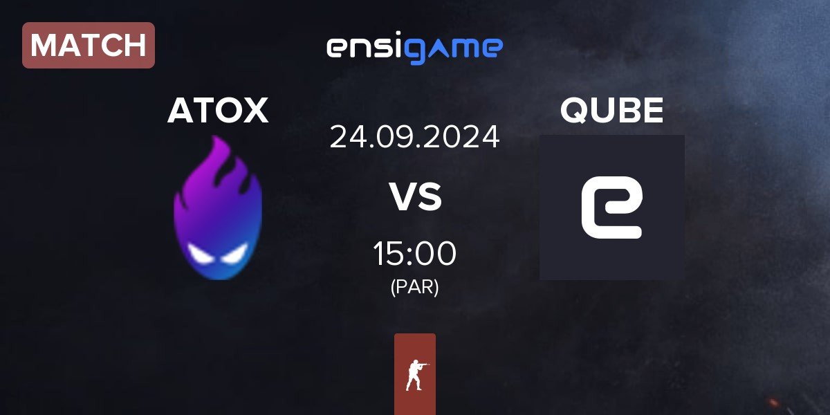 Match ATOX vs The QUBE Esports QUBE | 24.09