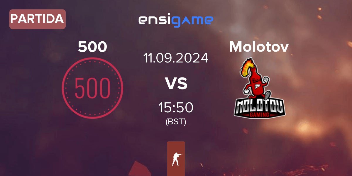 Partida 500 vs Molotov Gaming Molotov | 11.09