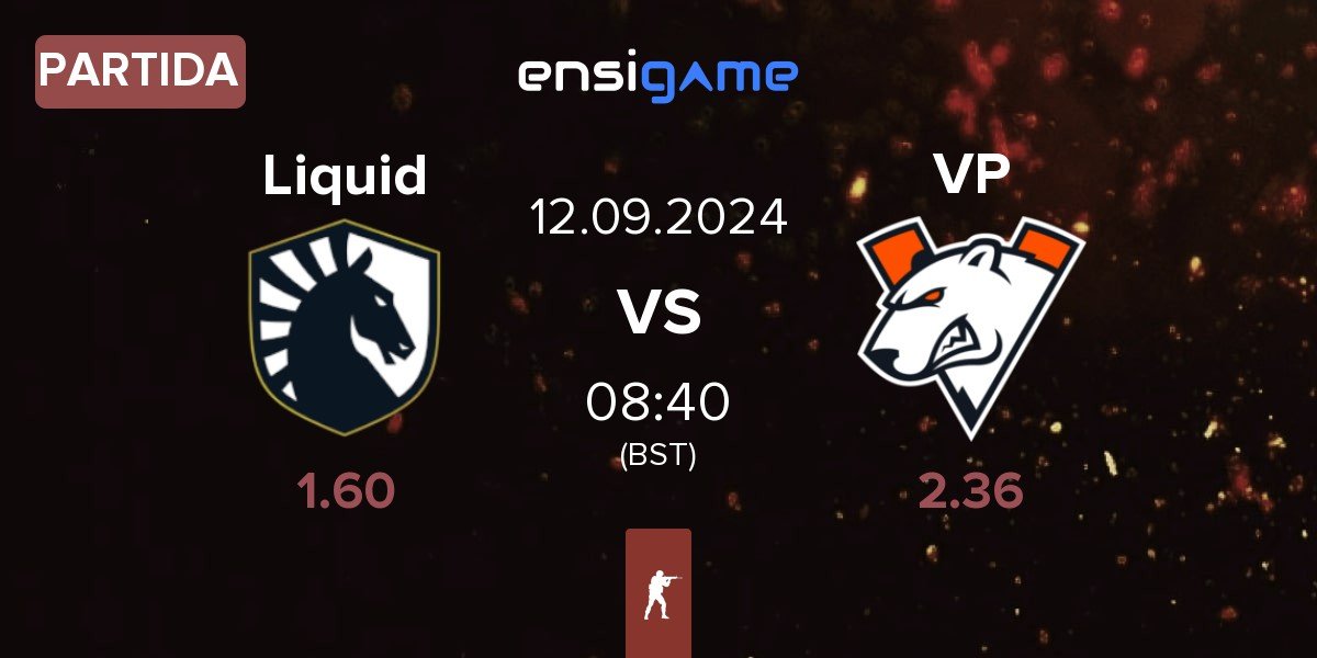 Partida Team Liquid Liquid vs Virtus.Pro VP | 12.09