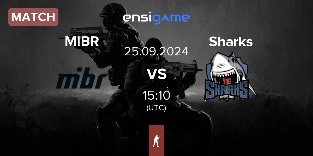 Match Made in Brazil MIBR vs Sharks Esports Sharks | 25.09