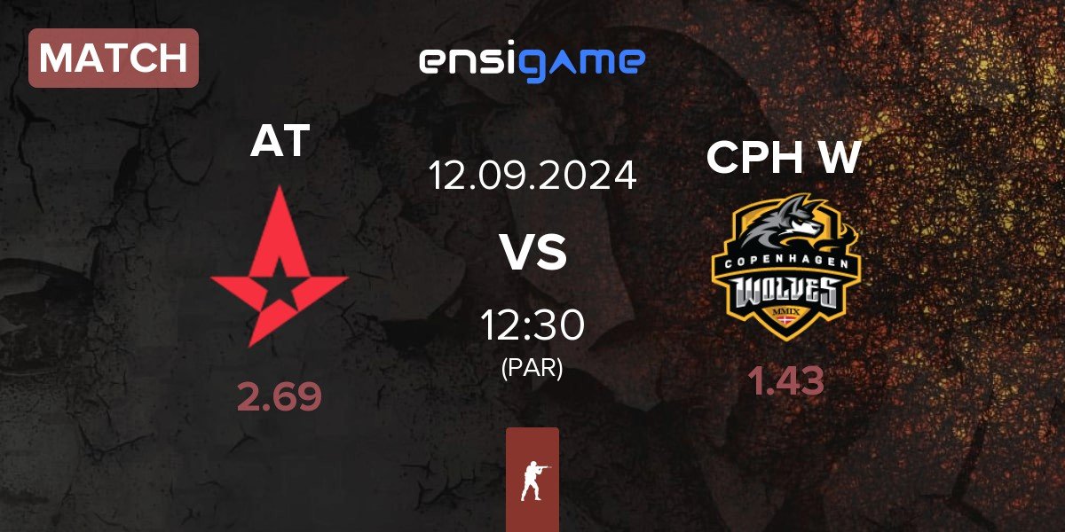 Match Astralis Talent AT vs Copenhagen Wolves CPH W | 12.09