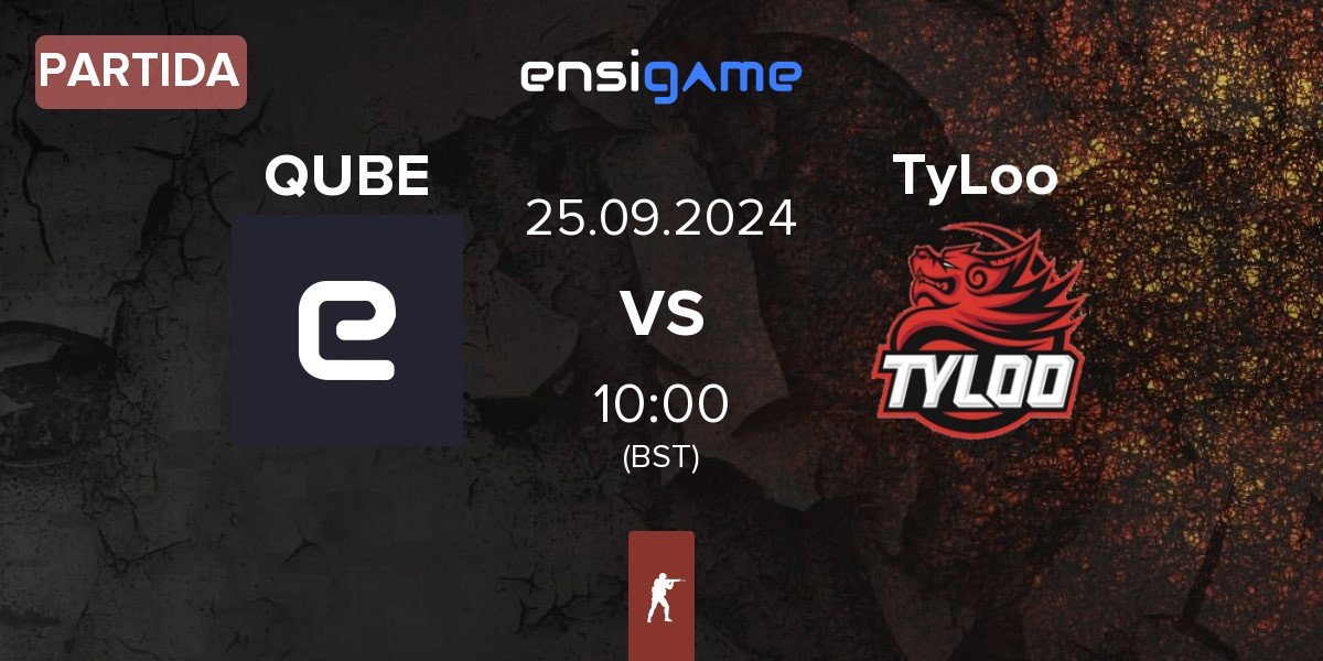 Partida The QUBE Esports QUBE vs TyLoo | 25.09