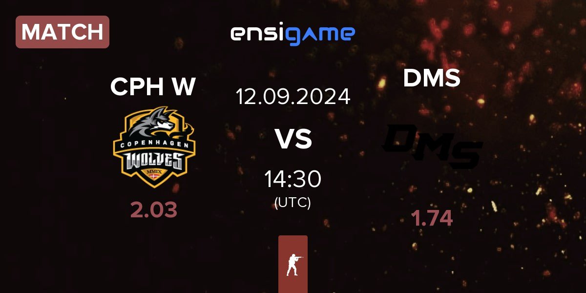 Match Copenhagen Wolves CPH W vs DMS | 12.09