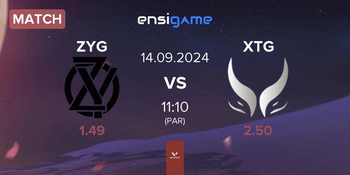 Match ZY Gaming ZYG vs Xtreme Gaming XTG | 14.09