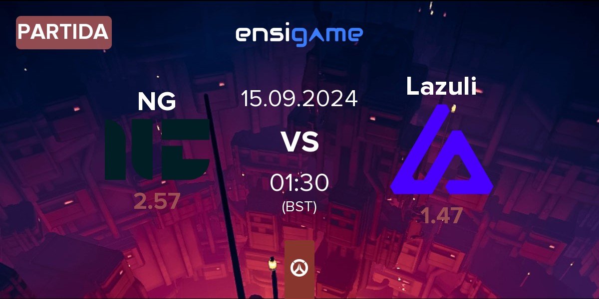 Partida Nyam Gaming NG vs Lazuli | 15.09