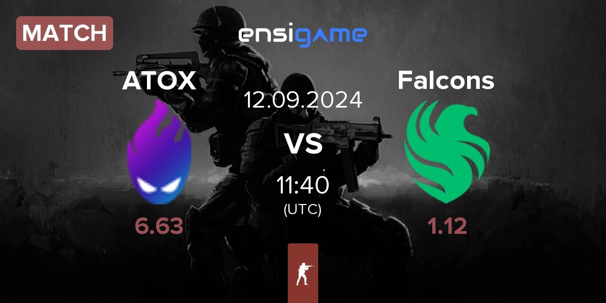 Match ATOX vs Team Falcons Falcons | 12.09