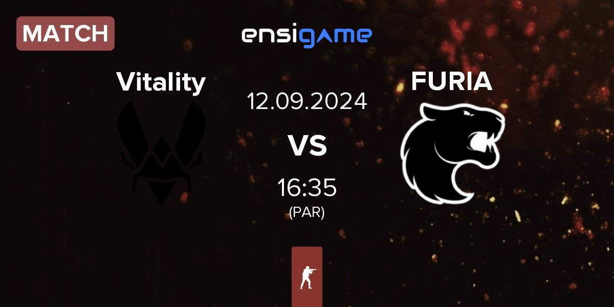 Match Team Vitality Vitality vs FURIA Esports FURIA | 12.09