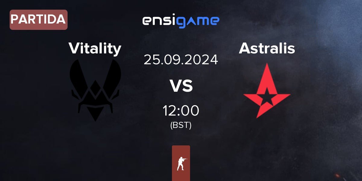 Partida Team Vitality Vitality vs Astralis | 25.09