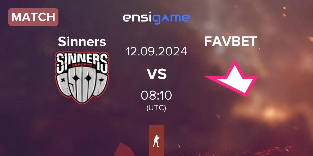 Match Sinners Esports Sinners vs FAVBET Team FAVBET | 12.09