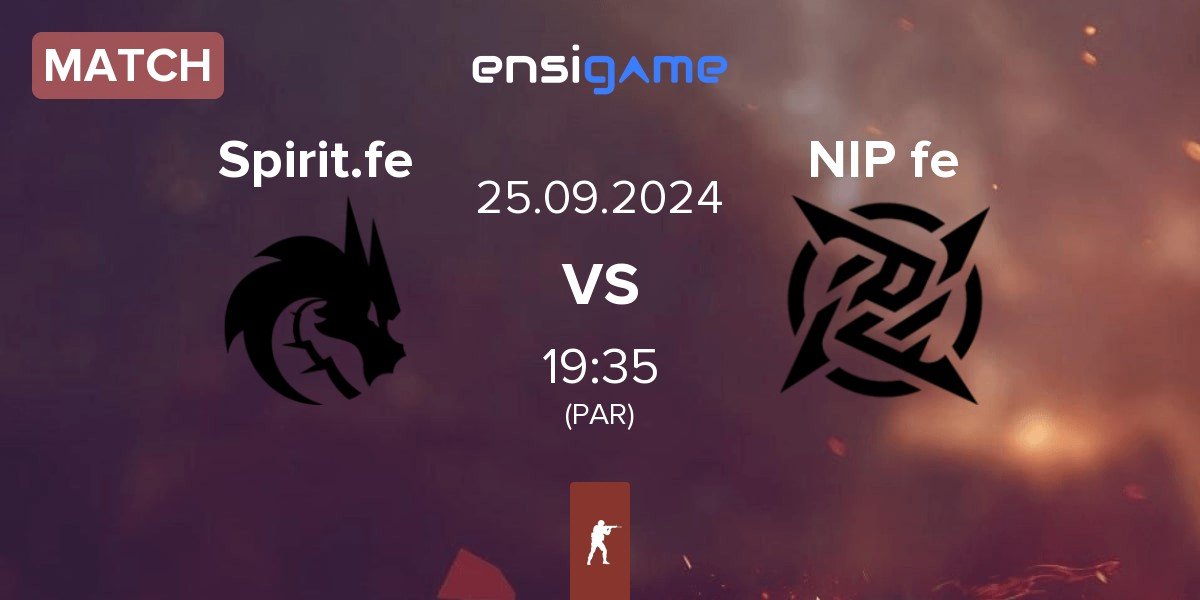 Match Team Spirit Female Spirit.fe vs NIP Impact NIP fe | 25.09