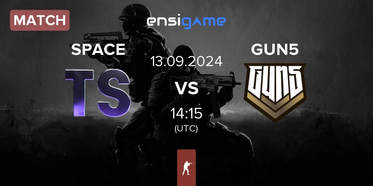 Match Team Space SPACE vs GUN5 Esports GUN5 | 13.09