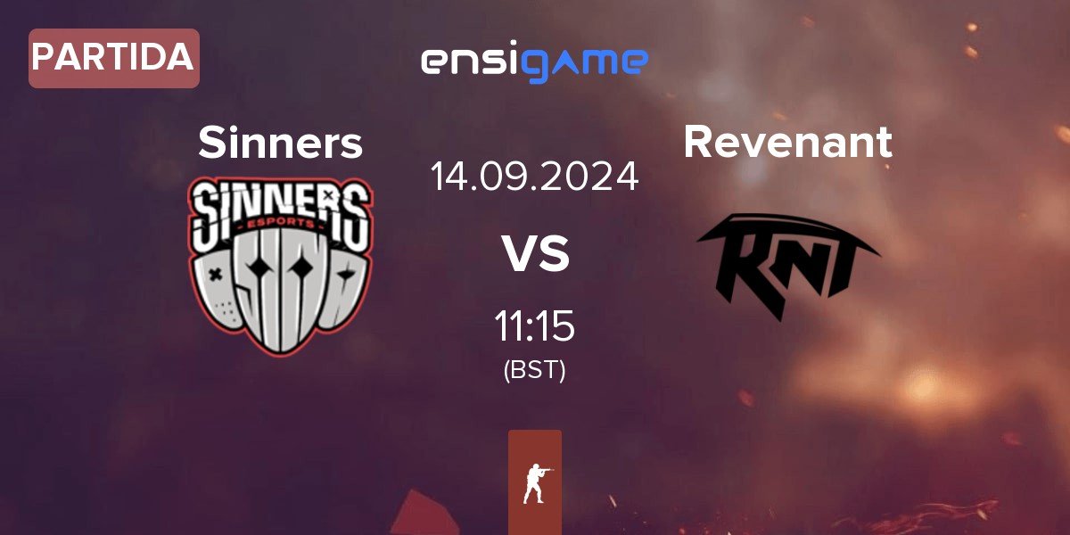 Partida Sinners Esports Sinners vs Revenant Esports Revenant | 14.09