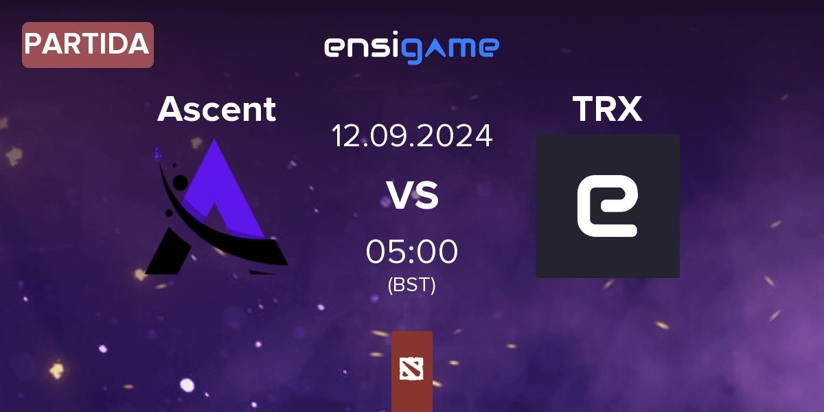 Partida Ascent Esports Ascent vs Team TRX TRX | 12.09