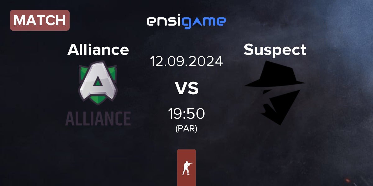 Match Alliance vs The Suspect Suspect | 12.09